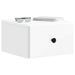 Dulap de noapte suspendat Alb foarte lucios 34,5 x 33 x 20 cm - WALTI WALTI