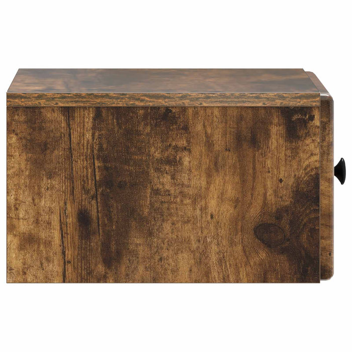 Dulap de noapte suspendat Stejar fumuriu 34,5 x 33 x 20 cm - WALTI WALTI