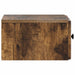 Dulap de noapte suspendat Stejar fumuriu 34,5 x 33 x 20 cm - WALTI WALTI