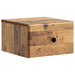 Dulap de noapte suspendat Lemn vechi 34,5 x 33 x 20 cm - WALTI WALTI