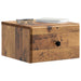 Dulap de noapte suspendat Lemn vechi 34,5 x 33 x 20 cm - WALTI WALTI