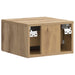 Dulap de noapte suspendat Stejar Artizanal 34,5 x 33 x 20 cm - WALTI WALTI