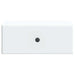 Dulap de noapte suspendat Alb 49 x 34,5 x 20 cm Lemn prelucrat - WALTI WALTI