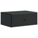 Dulap de noapte suspendat cu sertar Negru 49 x 34,5 x 20 cm - WALTI WALTI