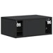 Dulap de noapte suspendat cu sertar Negru 49 x 34,5 x 20 cm - WALTI WALTI