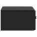 Dulap de noapte suspendat cu sertar Negru 49 x 34,5 x 20 cm - WALTI WALTI