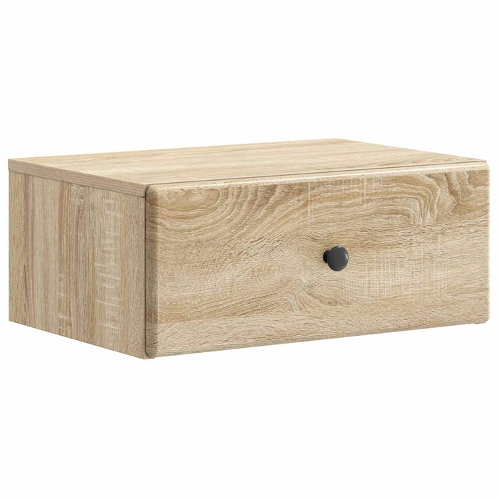 Dulap de noapte suspendat Stejar Sonoma 49 x 34,5 x 20 cm - WALTI WALTI