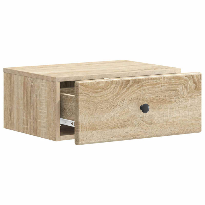 Dulap de noapte suspendat Stejar Sonoma 49 x 34,5 x 20 cm - WALTI WALTI