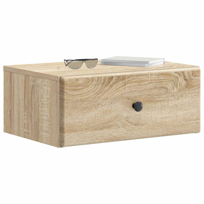 Dulap de noapte suspendat Stejar Sonoma 49 x 34,5 x 20 cm - WALTI WALTI