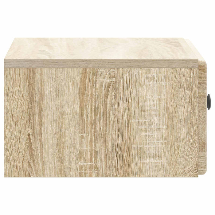 Dulap de noapte suspendat 2 pcs Stejar Sonoma 49 x 34,5 x 20 cm - WALTI WALTI