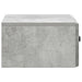 Dulap de noapte suspendat 2 pcs Gri Beton 49 x 34,5 x 20 cm - WALTI WALTI