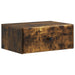 Dulap de noapte suspendat Stejar fumuriu 49 x 34,5 x 20 cm - WALTI WALTI