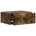 Dulap de noapte suspendat Stejar fumuriu 49 x 34,5 x 20 cm - WALTI WALTI