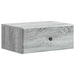 Dulap de noapte suspendat 2 pcs Sonoma gri 49 x 34,5 x 20 cm - WALTI WALTI