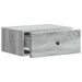 Dulap de noapte suspendat 2 pcs Sonoma gri 49 x 34,5 x 20 cm - WALTI WALTI