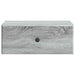 Dulap de noapte suspendat 2 pcs Sonoma gri 49 x 34,5 x 20 cm - WALTI WALTI