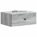 Dulap de noapte suspendat 2 pcs Sonoma gri 49 x 34,5 x 20 cm - WALTI WALTI