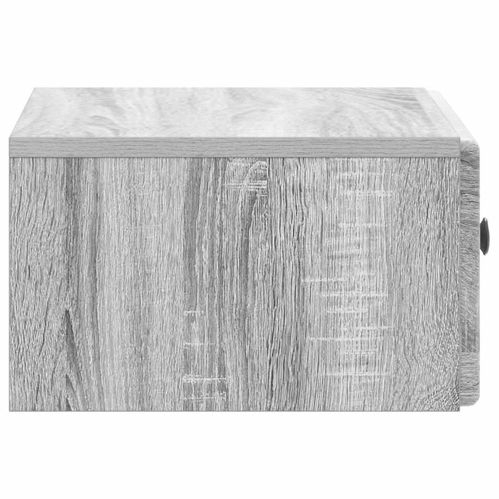Dulap de noapte suspendat 2 pcs Sonoma gri 49 x 34,5 x 20 cm - WALTI WALTI