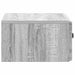 Dulap de noapte suspendat 2 pcs Sonoma gri 49 x 34,5 x 20 cm - WALTI WALTI