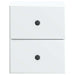 Dulap de noapte suspendat Alb 34,5 x 33 x 40 cm Lemn prelucrat - WALTI WALTI