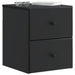 Dulap de noapte suspendat cu sertar Negru 34,5 x 33 x 40 cm - WALTI WALTI