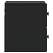 Dulap de noapte suspendat cu sertar Negru 34,5 x 33 x 40 cm - WALTI WALTI