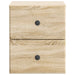 Dulap de noapte suspendat 2 pcs Stejar Sonoma 34,5 x 33 x 40 cm - WALTI WALTI
