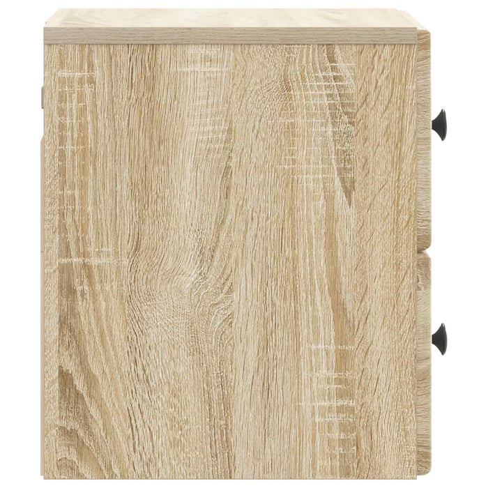 Dulap de noapte suspendat 2 pcs Stejar Sonoma 34,5 x 33 x 40 cm - WALTI WALTI