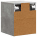 Dulap de noapte suspendat cu sertar Gri Beton 34,5 x 33 x 40 cm - WALTI WALTI