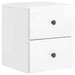 Dulap de noapte suspendat Alb foarte lucios 34,5 x 33 x 40 cm - WALTI WALTI