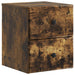 Dulap de noapte suspendat Stejar fumuriu 34,5 x 33 x 40 cm - WALTI WALTI