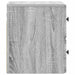 Dulap de noapte suspendat Sonoma gri 34,5 x 33 x 40 cm - WALTI WALTI