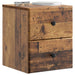 Dulap de noapte suspendat Lemn vechi 34,5 x 33 x 40 cm - WALTI WALTI