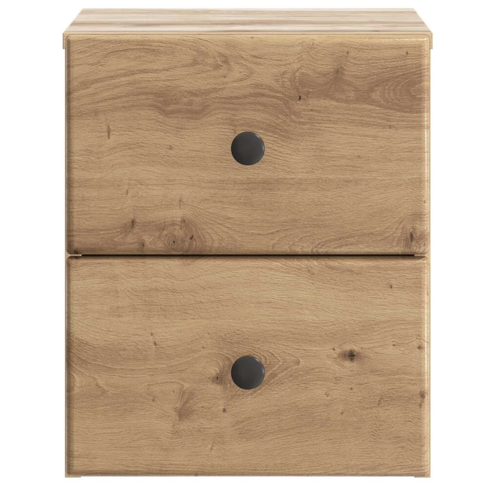 Dulap de noapte suspendat Stejar Artizanal 34,5 x 33 x 40 cm - WALTI WALTI