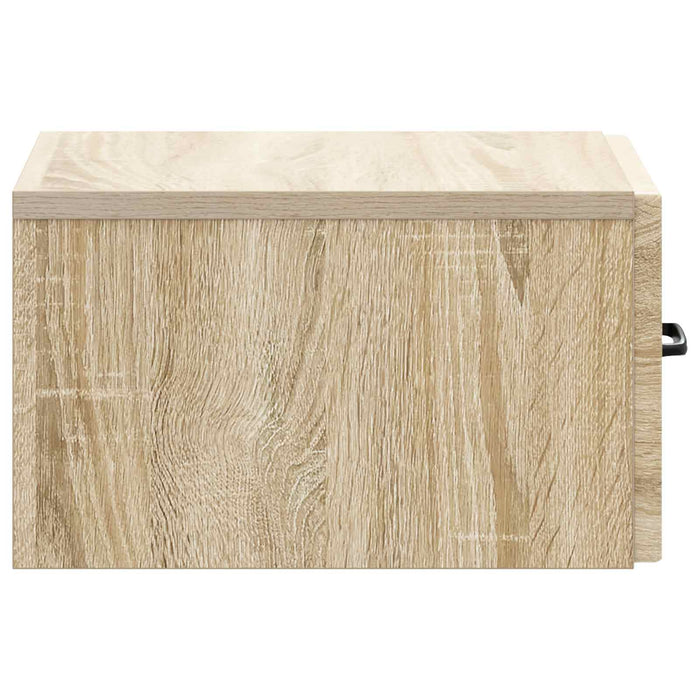 Masă laterală montată pe perete Stejar Sonoma 59 x 34,5 x 17 cm - WALTI WALTI