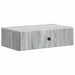 Masă laterală montată pe perete Sonoma gri 59 x 34,5 x 17 cm - WALTI WALTI