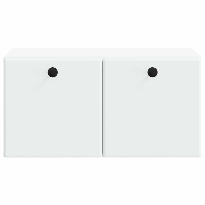 Oglindă TV montată pe perete 59,5 x 41 x 30 cm Alb - WALTI WALTI