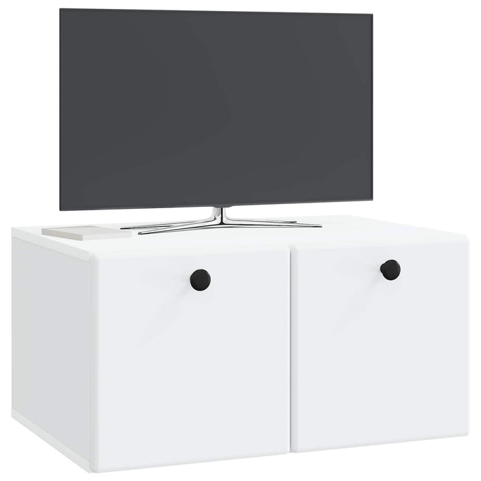 Oglindă TV montată pe perete 59,5 x 41 x 30 cm Alb - WALTI WALTI