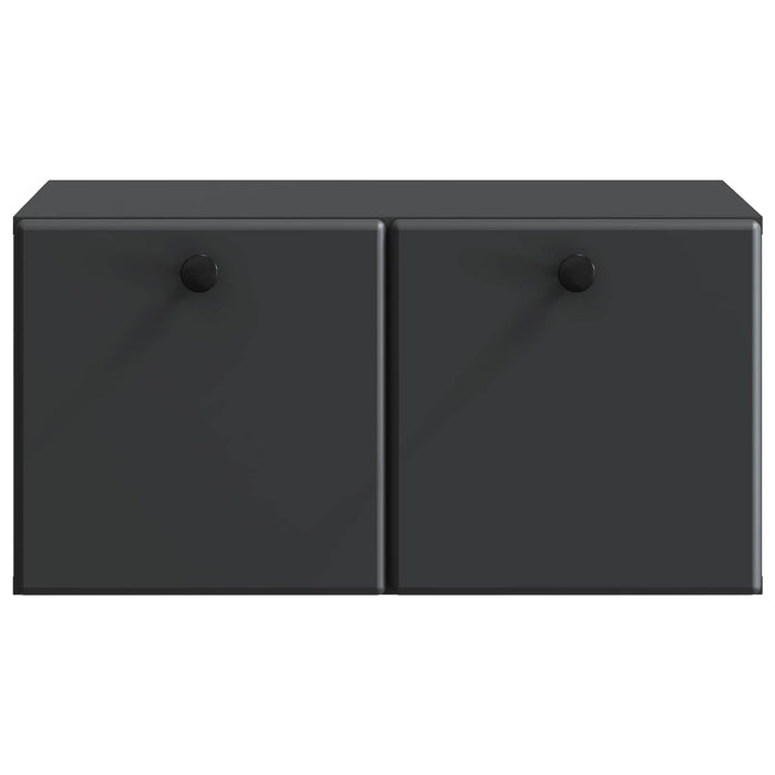Oglindă TV montată pe perete Pe perete Negru 59,5 x 41 x 30 cm - WALTI WALTI