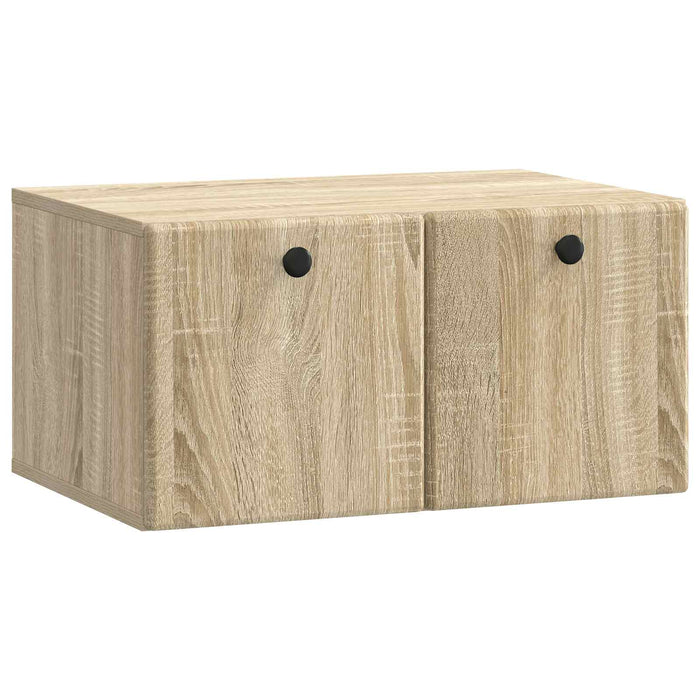 Oglindă TV montată pe perete Stejar Sonoma 59,5 x 41 x 30 cm - WALTI WALTI