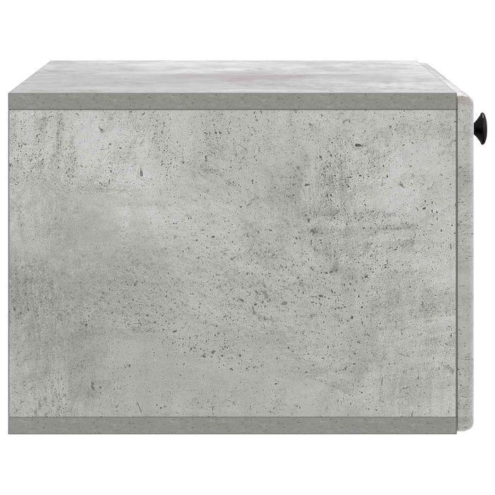 Oglindă TV montată pe perete Gri Beton 59,5 x 41 x 30 cm - WALTI WALTI