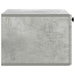 Oglindă TV montată pe perete Gri Beton 59,5 x 41 x 30 cm - WALTI WALTI