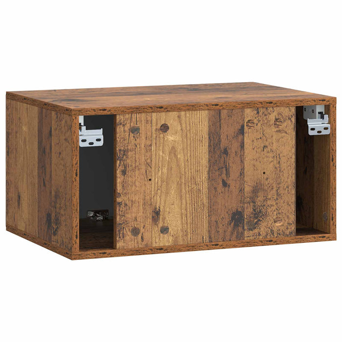 Oglindă TV montată pe perete Lemn vechi 59,5 x 41 x 30 cm - WALTI WALTI