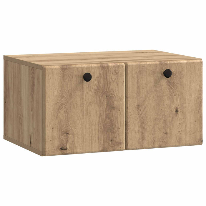 Oglindă TV montată pe perete Stejar Artizanal 59,5 x 41 x 30 cm - WALTI WALTI