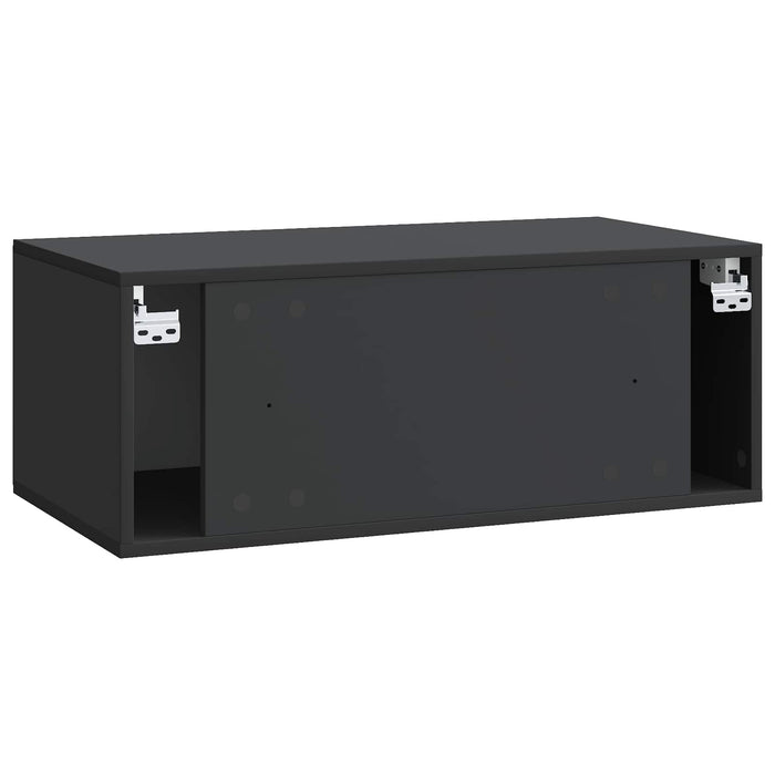 Oglindă TV montată pe perete Pe perete Negru 78,5 x 41 x 30 cm - WALTI WALTI