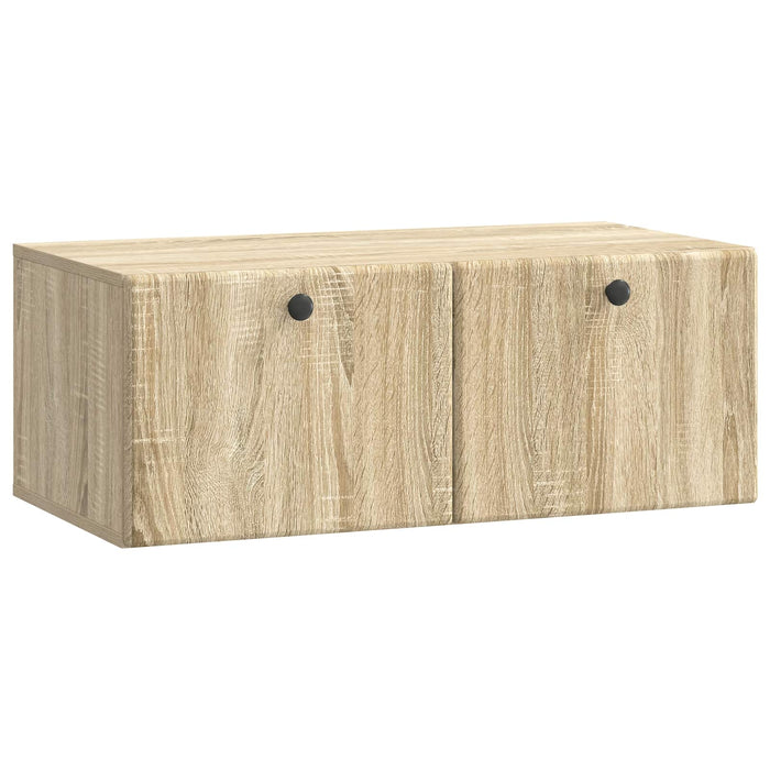 Oglindă TV montată pe perete Stejar Sonoma 78,5 x 41 x 30 cm - WALTI WALTI