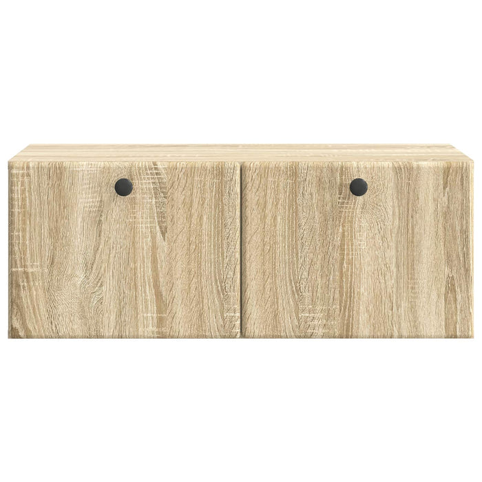 Oglindă TV montată pe perete Stejar Sonoma 78,5 x 41 x 30 cm - WALTI WALTI