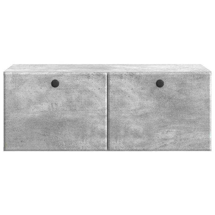 Oglindă TV montată pe perete Gri Beton 78,5 x 41 x 30 cm - WALTI WALTI