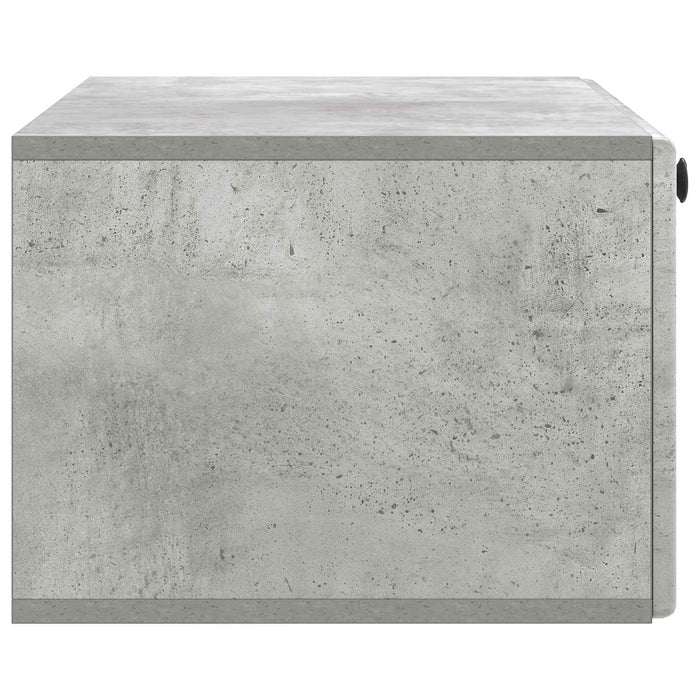 Oglindă TV montată pe perete Gri Beton 78,5 x 41 x 30 cm - WALTI WALTI