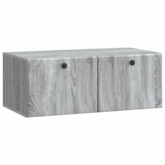 Oglindă TV montată pe perete Sonoma gri 78,5 x 41 x 30 cm - WALTI WALTI